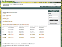 Tablet Screenshot of drclark.hotlunches.net